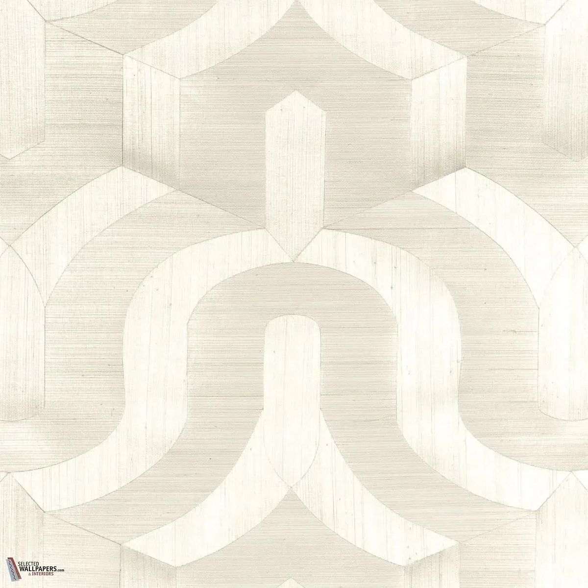 Mogador behang-Casamance-Nacre-Meter (M1)-Selected Wallpapers-Interiors