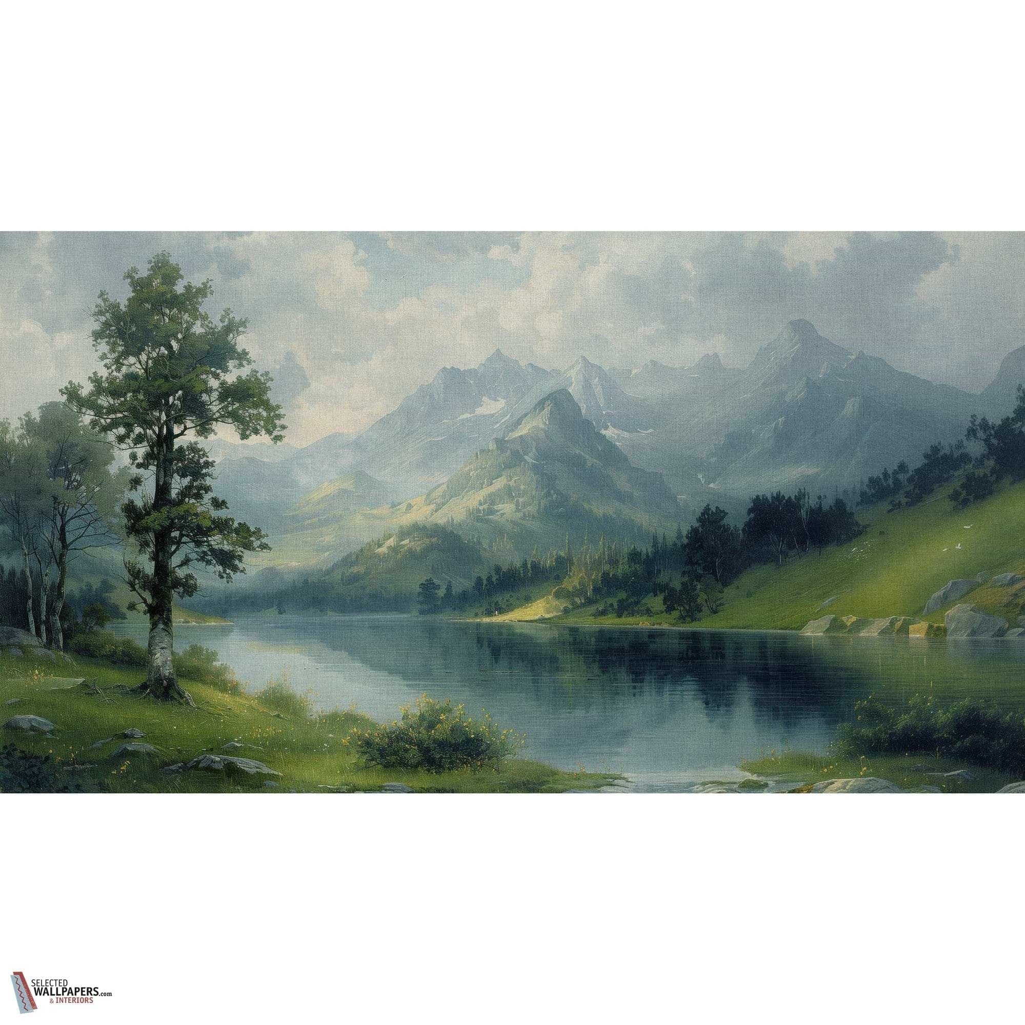 絵画 Mountain Serenity Mountain Serenity wallpaper Tecnografica – Selected