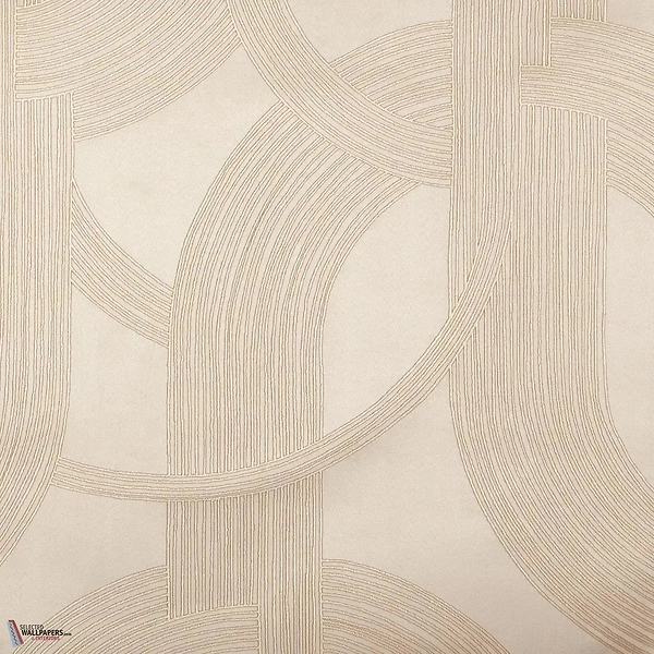 Odeon behang-Casamance-Ivoire Argent-Meter (M1)-Selected Wallpapers-Interiors