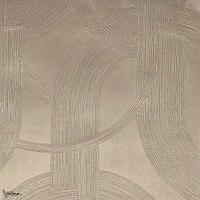 Odeon behang-Casamance-Taupe Dore-Meter (M1)-Selected Wallpapers-Interiors