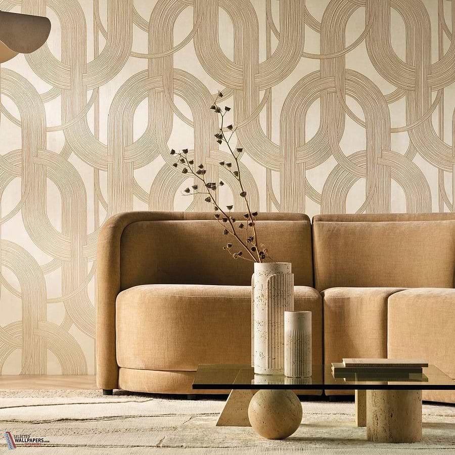 Odeon behang-Casamance-Selected Wallpapers-Interiors