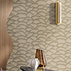 Ondula behang-Casamance-Selected Wallpapers-Interiors