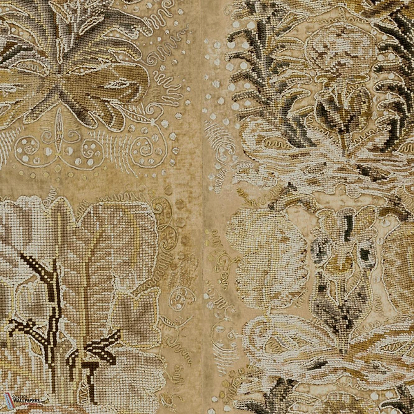 Ornement behang-Arte-Cloth-Meter (M1)-Selected Wallpapers-Interiors