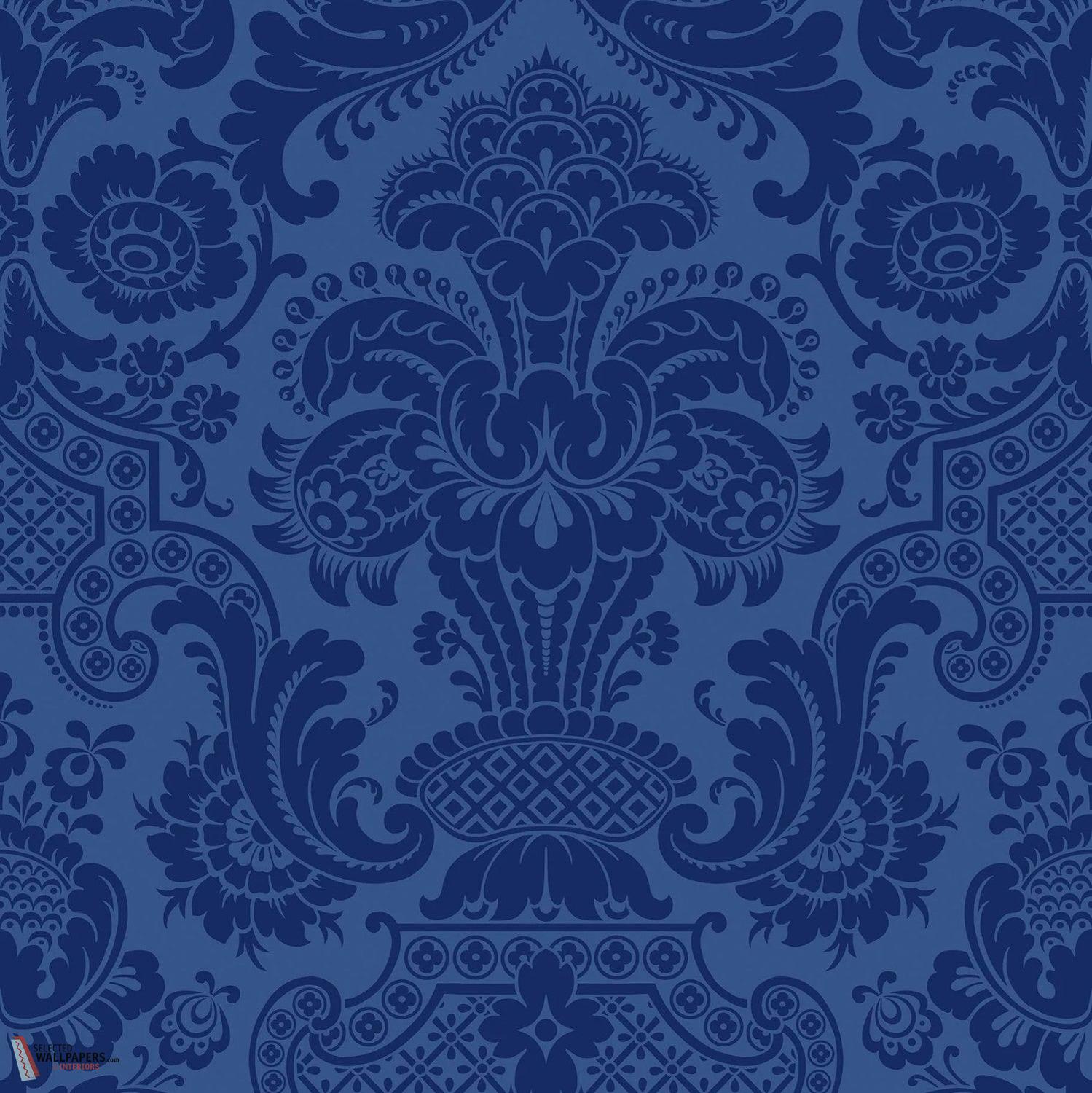 Petrouchka behang-Cole & Son-Hyacinth blue-Rol-Selected Wallpapers-Interiors