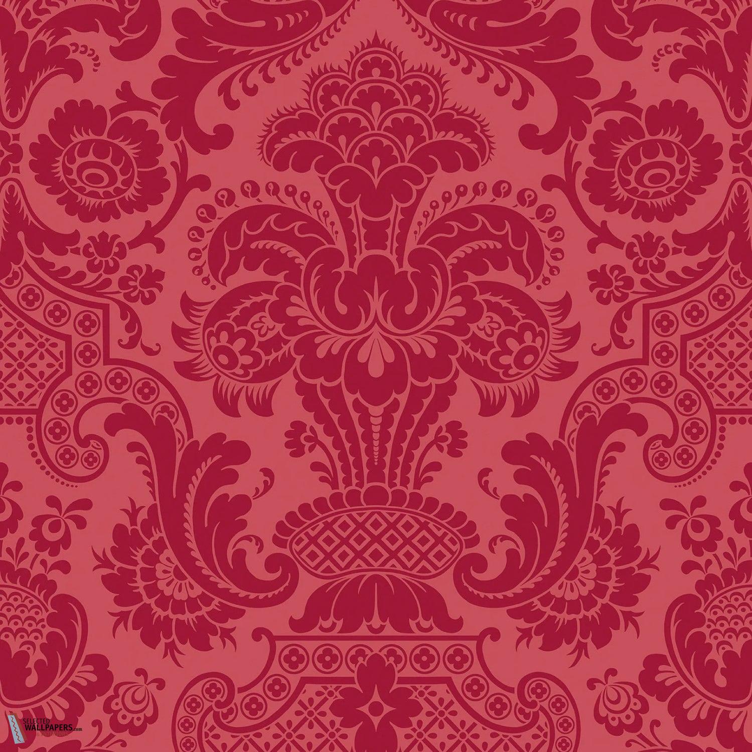 Petrouchka behang-Cole & Son-Red-Rol-Selected Wallpapers-Interiors