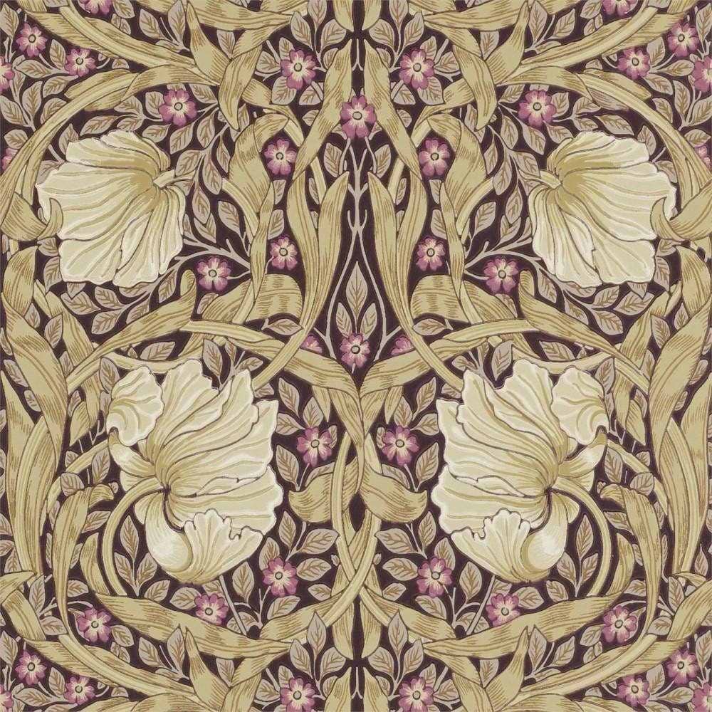 Pimpernel-behang-tapete-wallpaper-Morris & Co-Fig/Sisal-Rol-Selected-Wallpapers-Interiors