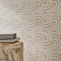 Piquey behang-Casamance-Selected Wallpapers-Interiors