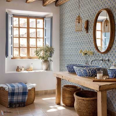 Poppy behang-Coordonne-Selected Wallpapers-Interiors