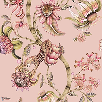 Protea Panthera behang-Cole & Son-Rose Quartz-Rol-Selected Wallpapers-Interiors
