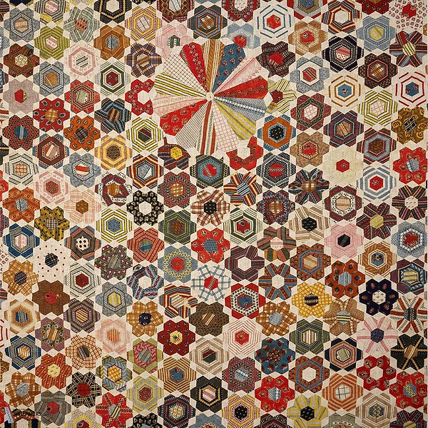 Quilt behang-Pierre Frey-Multicolore-Meter (M1)-Selected Wallpapers-Interiors