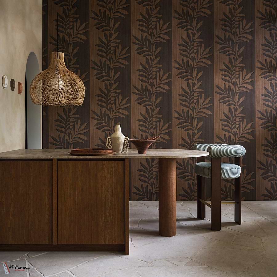Rama behang-Casamance-Selected Wallpapers-Interiors