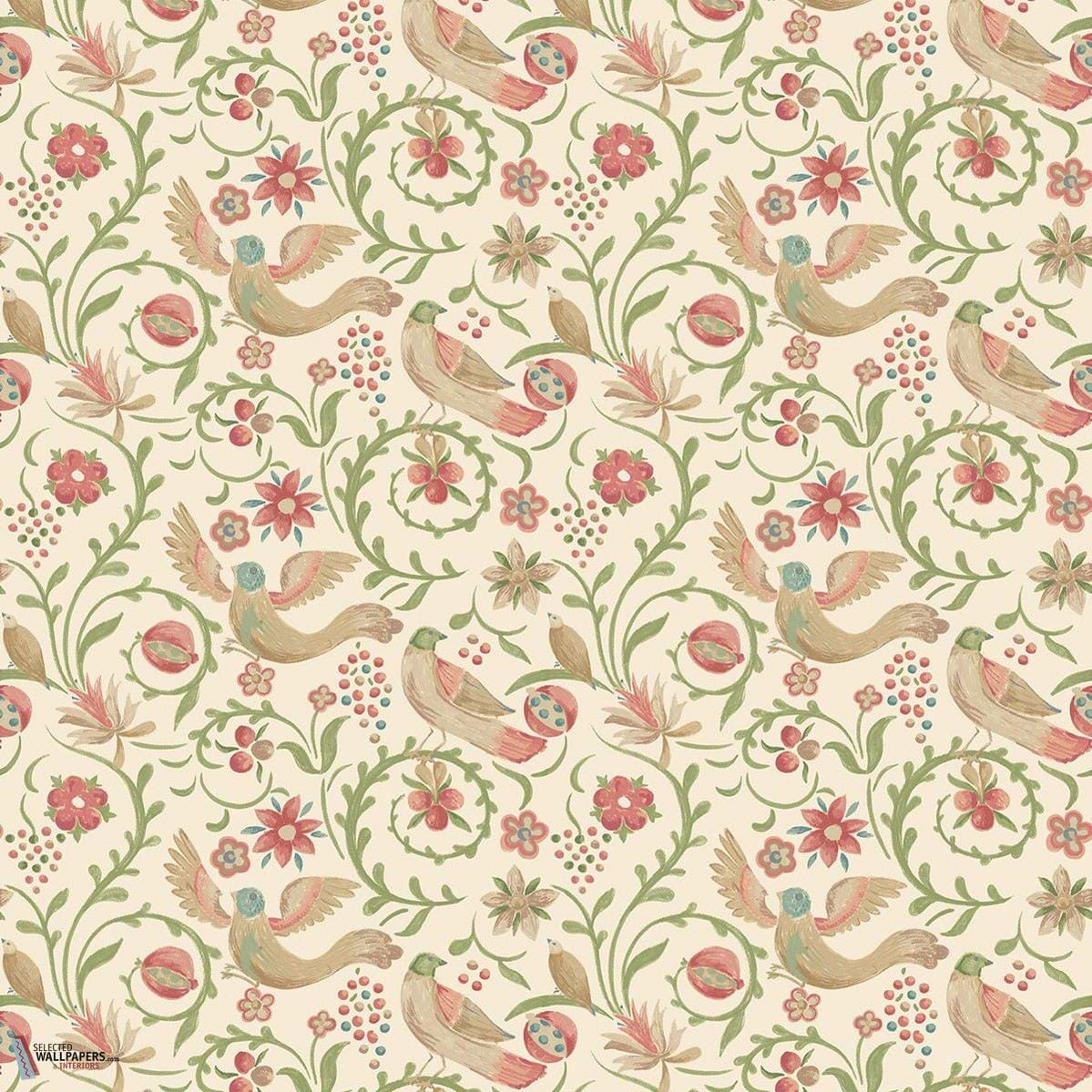 Royal Court behang-GP&J Baker-Pink/green-Rol-Selected Wallpapers-Interiors
