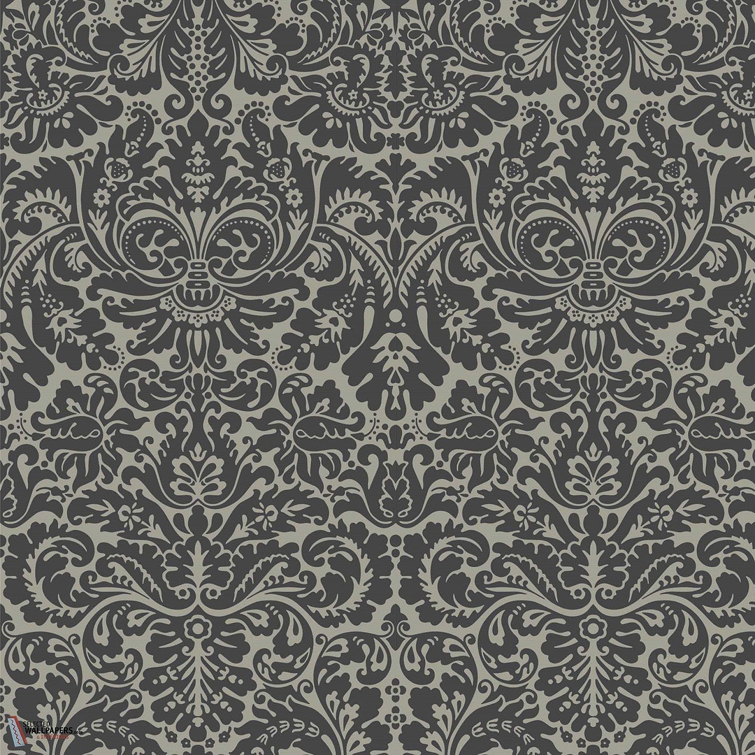 Silvergate-Behang-Tapete-Farrow & Ball-Off Black-Rol-BP878-Selected Wallpapers