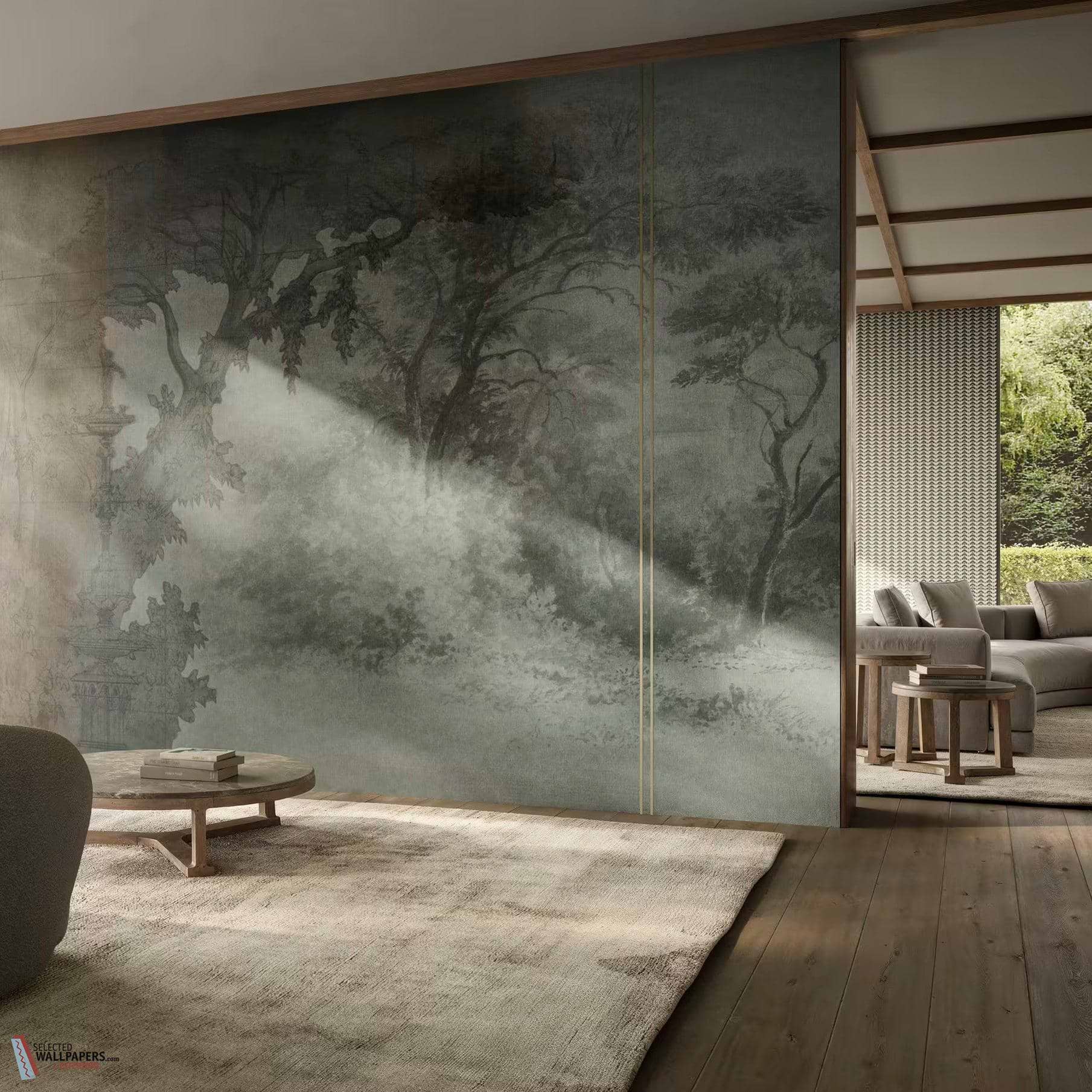 Sonata wallpaper Glamora - Mystical Landscape – Selected Wallpapers \u0026  Interiors, image size:1809x1809