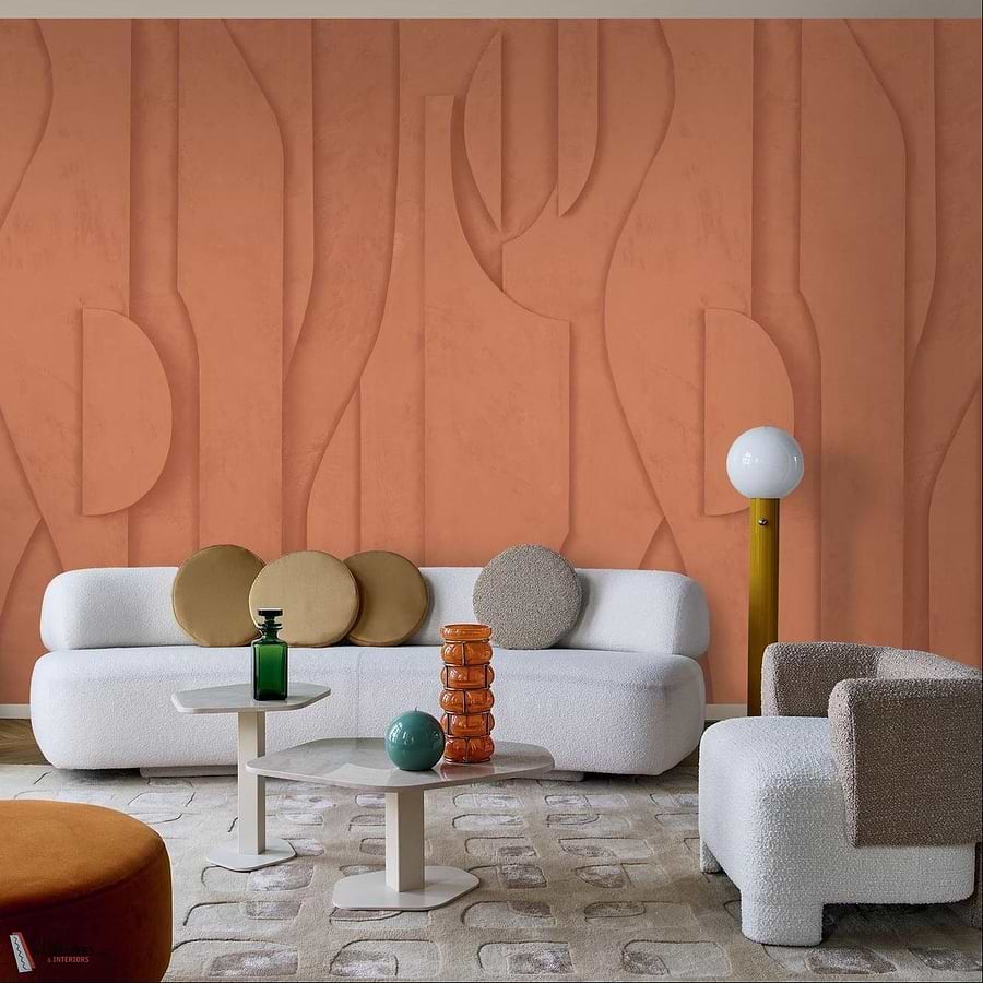 Stuc behang-Casamance-Selected Wallpapers-Interiors