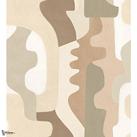 Tannea behang-Casamance-Sable/Lichen-Set-Selected Wallpapers-Interiors