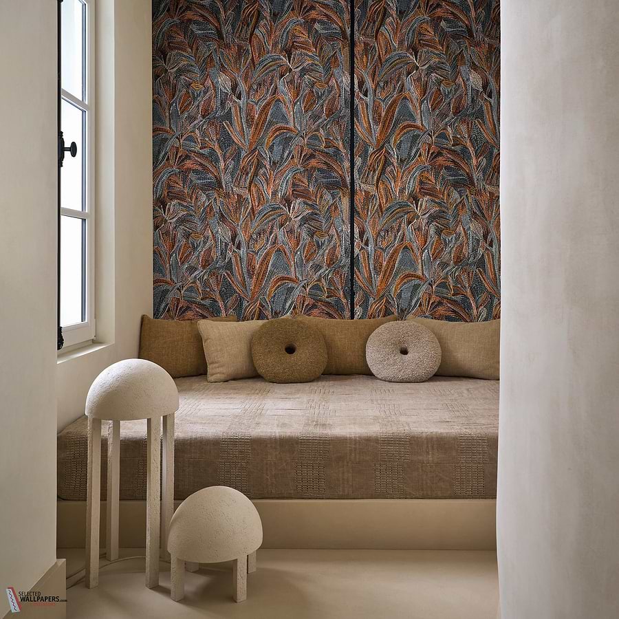 Taormina behang-Casamance-Selected Wallpapers-Interiors