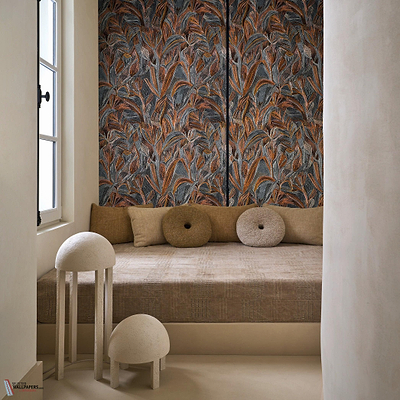 Taormina behang-Casamance-Selected Wallpapers-Interiors