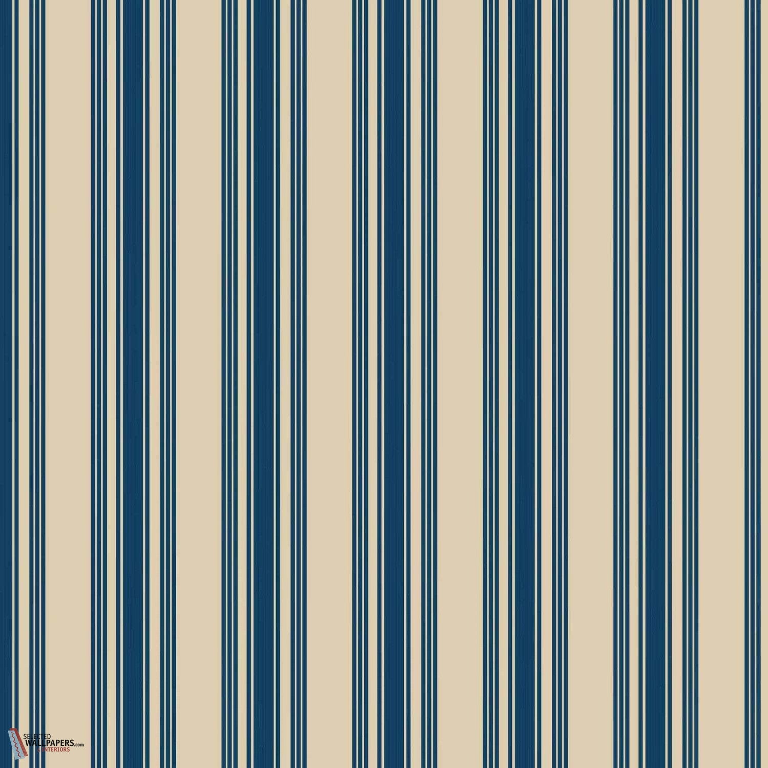Tented Stripe-Behang-Tapete-Farrow & Ball-Extra Blue-Rol-ST1372-Selected Wallpapers