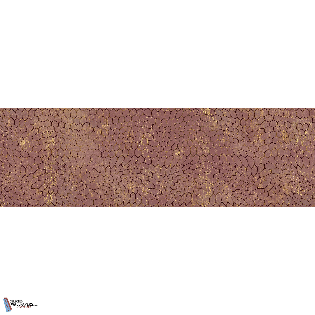 The Aubergine and Gold behang-behang-Daisy James-Selected Wallpapers &amp; Interiors