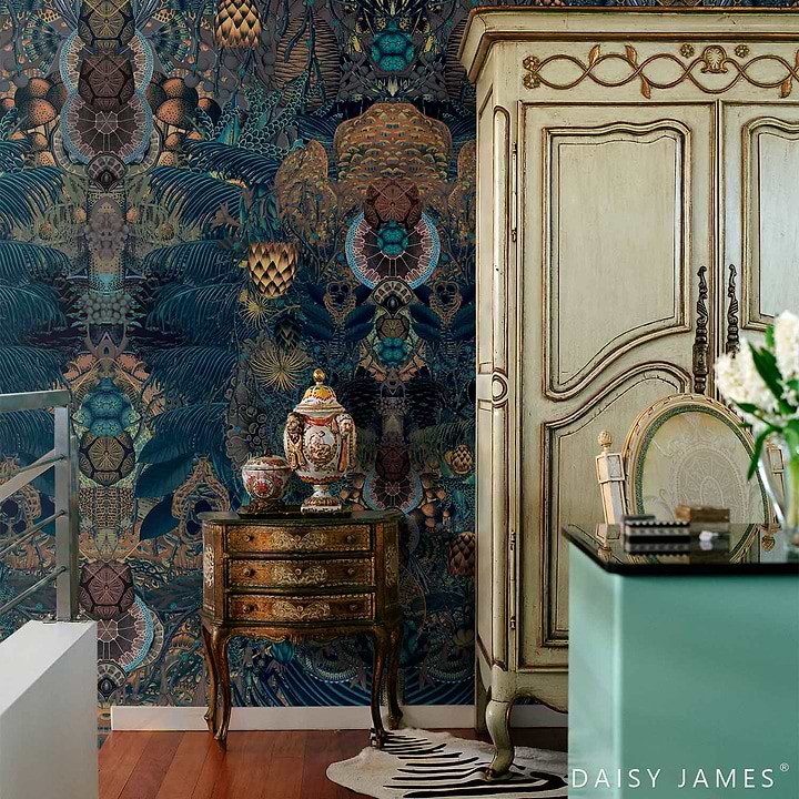 The Poppy behang-Behang-Daisy James-Selected Wallpapers &amp; Interiors