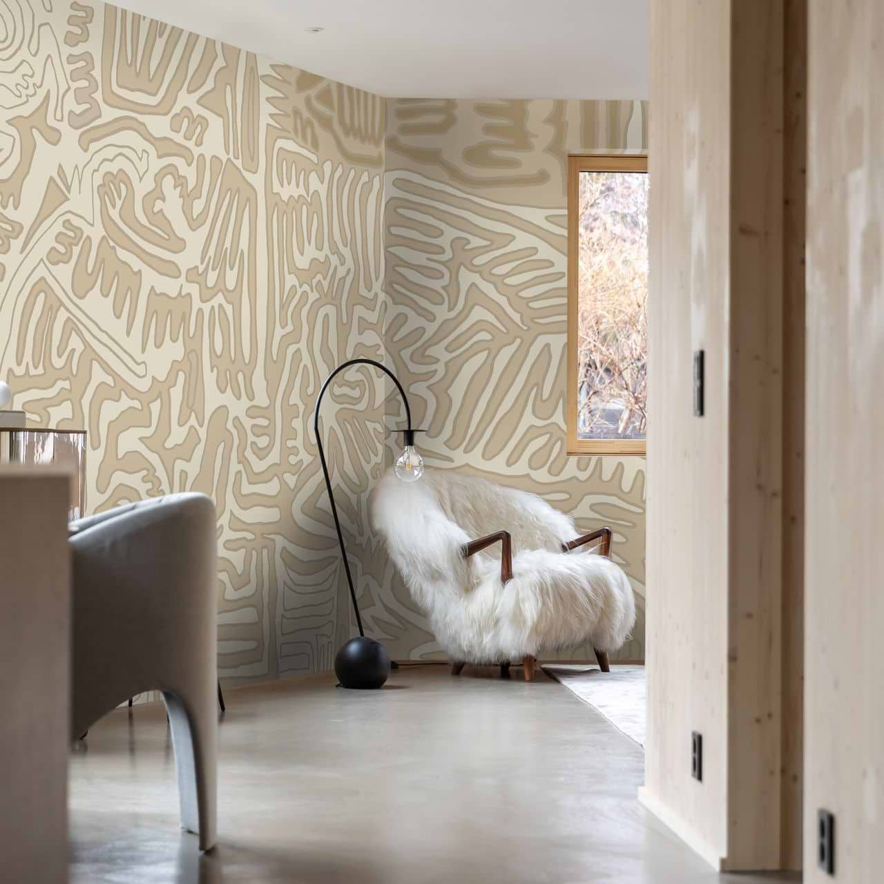 The Roam behang-Behang-Daisy James-Selected Wallpapers &amp; Interiors