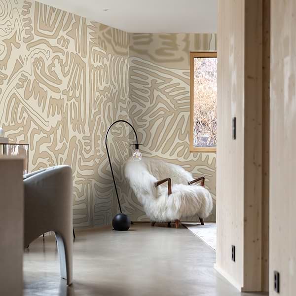 The Roam behang-Behang-Daisy James-Selected Wallpapers &amp; Interiors