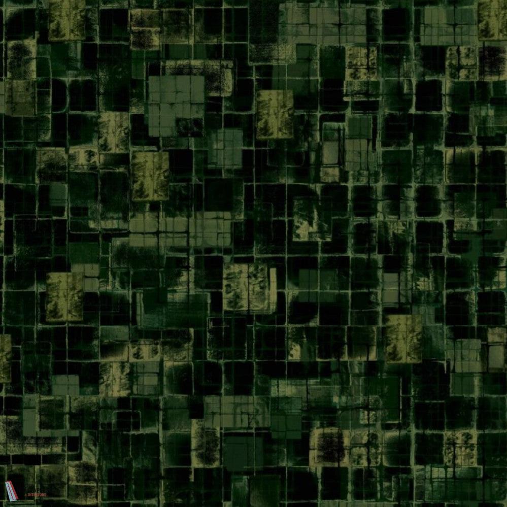 The Tone Green behang-behang-Daisy James-Original-Vinyl-M2-Selected Wallpapers &amp; Interiors