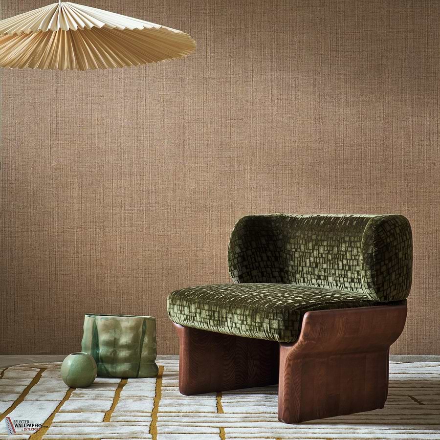 Tisaro behang-Casamance-Selected Wallpapers-Interiors