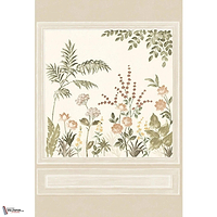 Trianon behang-Casamance-Sable/Multico-Set-Selected Wallpapers-Interiors