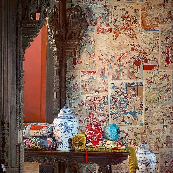 Ukiyoe-Pierre Frey-wallpaper-behang-Tapete-wallpaper-Selected Wallpapers