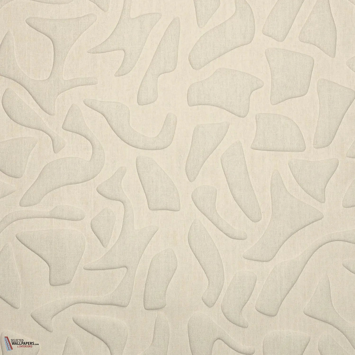 Vestige behang-Casamance-Ivoire-Meter (M1)-Selected Wallpapers-Interiors