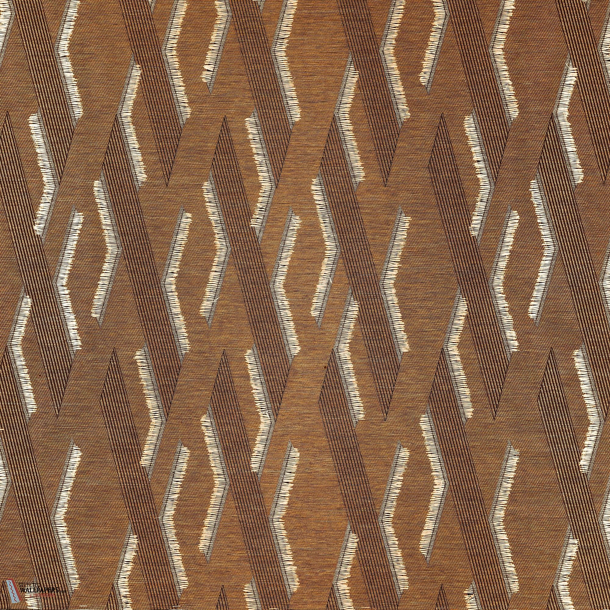 Zaida behang-Black Edition-Copper-Rol-Selected Wallpapers-Interiors