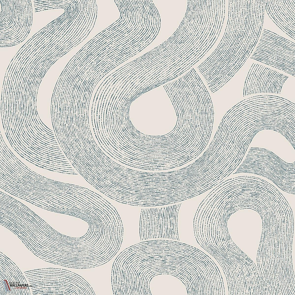 Zen wallpaper-Sandberg-Indigo Blue-Roll-Selected Wallpapers-Interiors