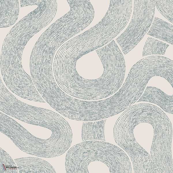 Zen wallpaper-Sandberg-Indigo Blue-Roll-Selected Wallpapers-Interiors