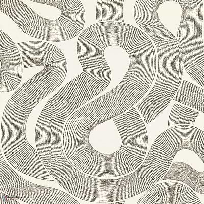 Zen wallpaper-Sandberg-White-Roll-Selected Wallpapers-Interiors