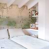 Lotus Textile wallpaper in Spring by Coordonne — interior