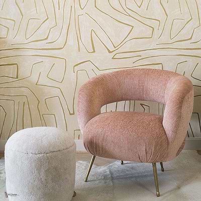 Graffito wallpaper van Kelly Wearstler