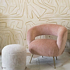 Graffito wallpaper van Kelly Wearstler