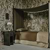 Hollyhocks wallpaper by House of Hackney