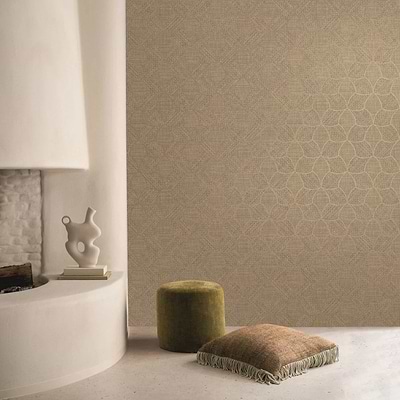 Tressana behang-Casamance-Selected Wallpapers-Interiors