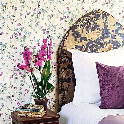 Sweet Pea behang van Cole & Son