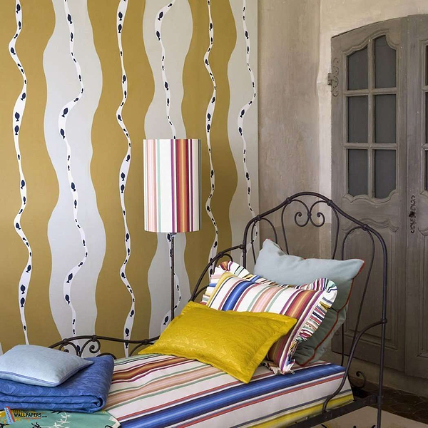 Au fil de l'eau-behang-Tapete-Pierre Frey-Selected Wallpapers
