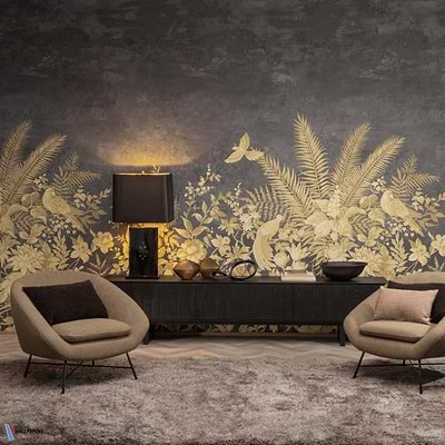 Barraband's Garden-Behang-Tapete-Omexco by Arte-Selected Wallpapers