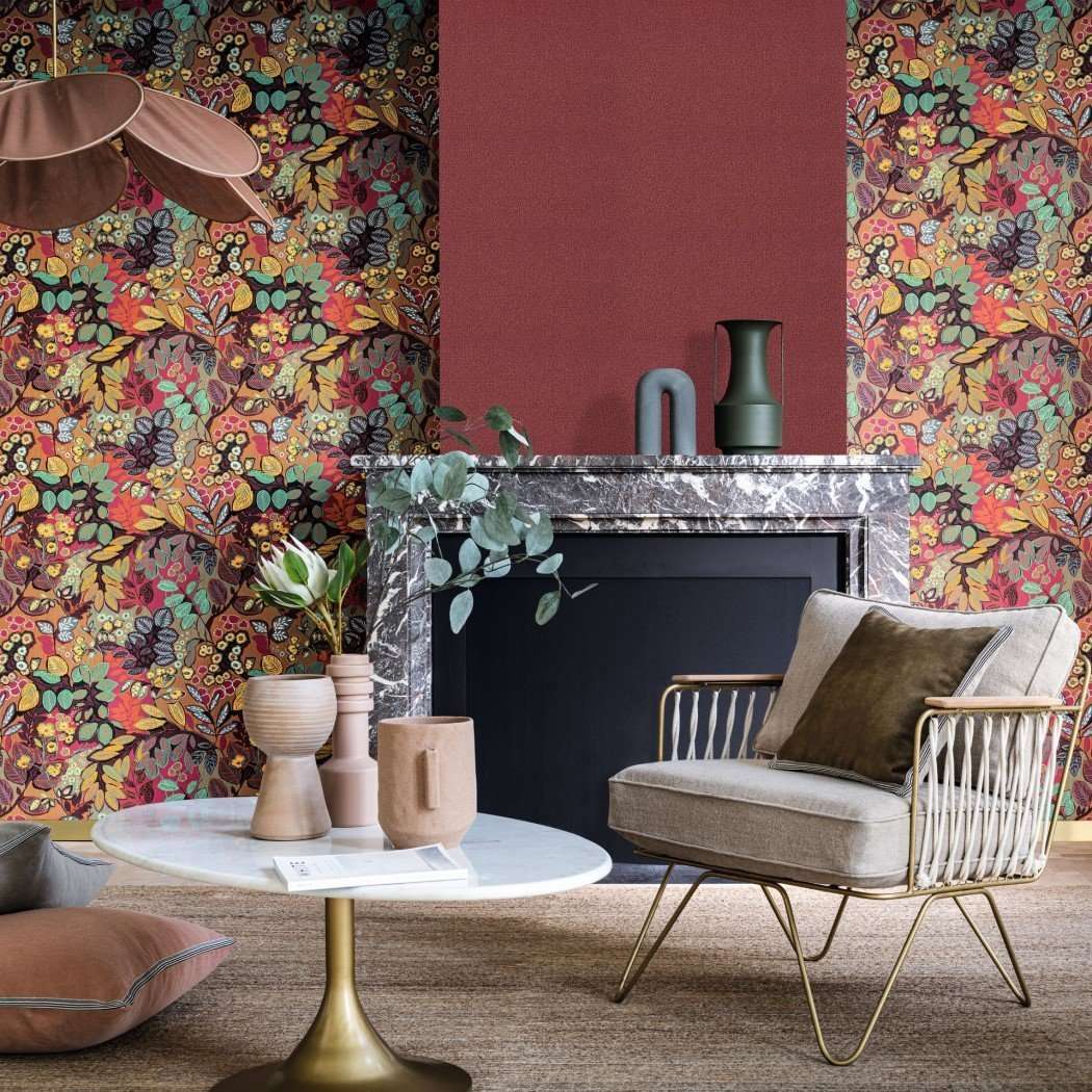 Belle de Nuit-behang-Tapete-Casamance-Selected Wallpapers