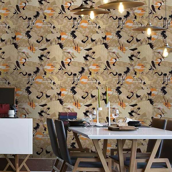 Birds of Happiness-behang-Tapete-Mind the Gap-Selected Wallpapers
