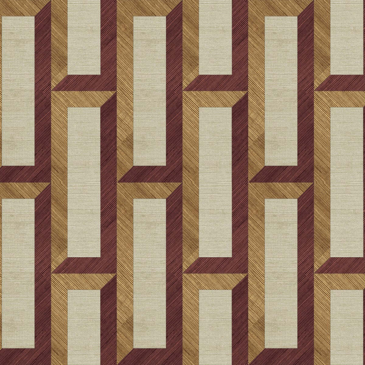 Biseau-Behang-Tapete-Arte-Copper Red-Meter (M1)-72722-Selected Wallpapers