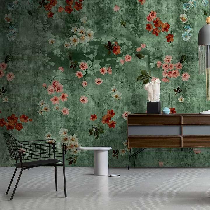 Bloom-behang-Tapete-Inkiostro Bianco-Selected Wallpapers
