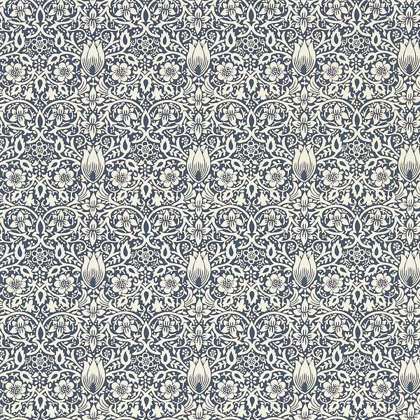 Borage-behang-Tapete-Morris & Co-Inky Fingers-Rol-217199-Selected Wallpapers