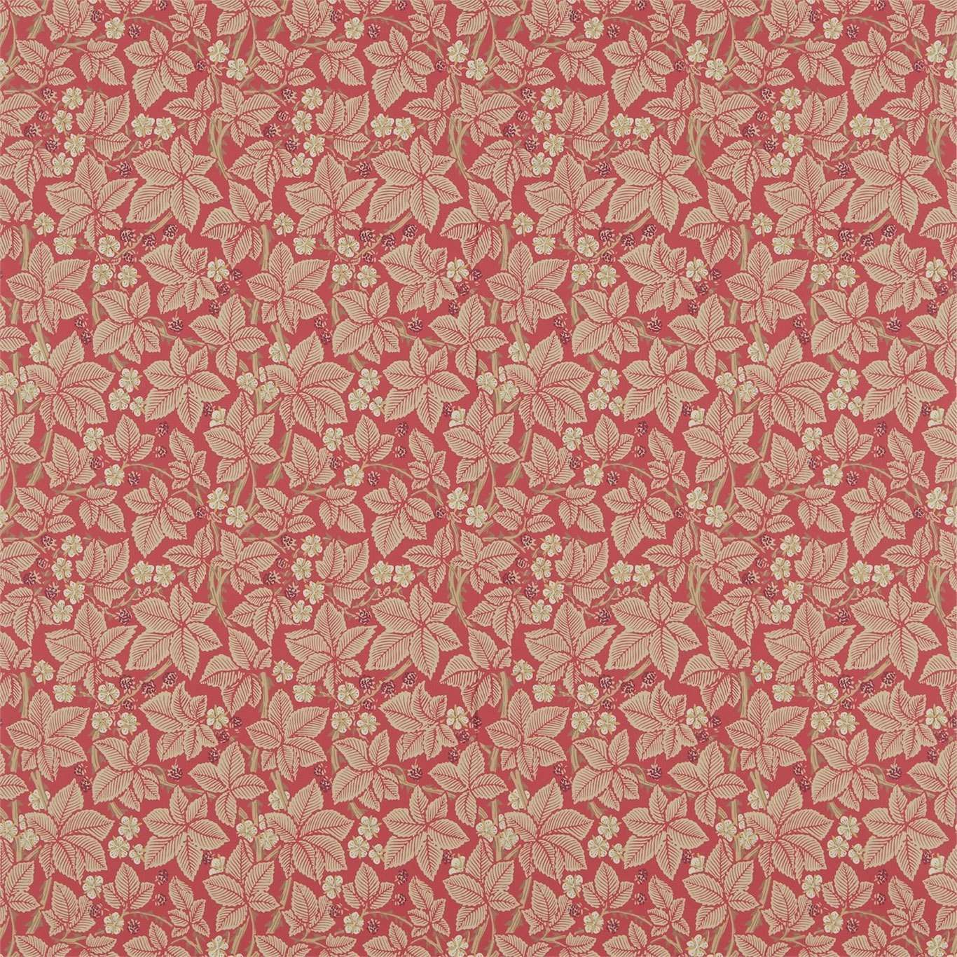Bramble-behang-Tapete-Morris & Co-Red-Rol-214697-Selected Wallpapers